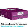 50 Preservativos Femeninos AT 10