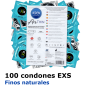 bolsa 100 Condones EXS Finos Air Thin