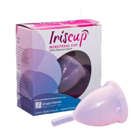 Copa Menstrual Iriscup Rosa Talla L