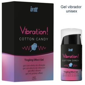 Gel Vibrador Líquido Algodón de Azucar