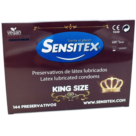 Preservativos Sensitex KING SIZE