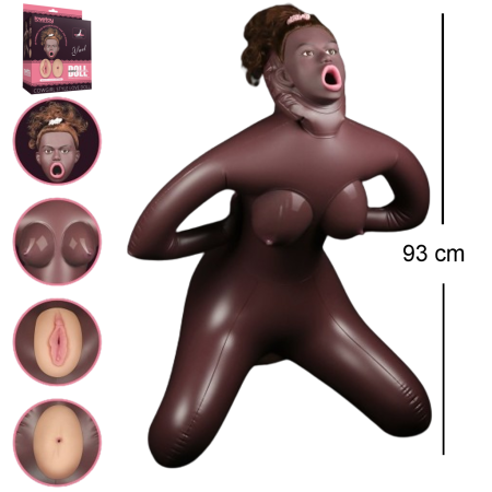 Muñeca Hinchable Realista negra