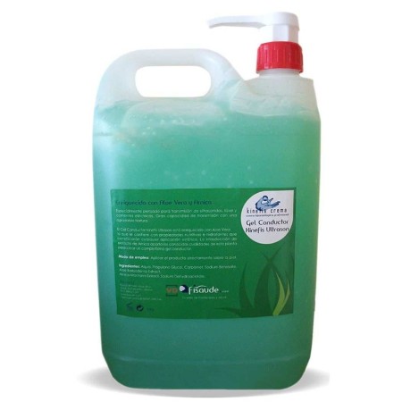 Gel Conductor Ultrasonidos Enriquecido Con Áloe y Árnica