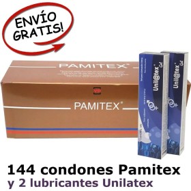 Oferta Preservativos Pamitex Tutti Frutti y 2 Lubricantes Unilatex