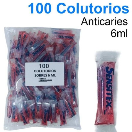 Enjuague Bucal 100 Sobres Monodosis 6 ML Sensite