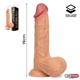 Consolador Hiper Realista Retráctil 19cm - Like True