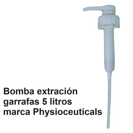 Bomba Extracción Garrafas Aceite Physioceuticals