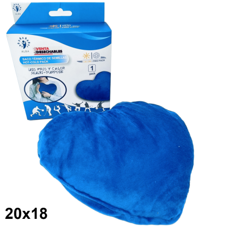 Saco Térmico Semillas Frío y Calor Corazón