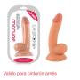 Pene Con Ventosa Mr Rude Flexible 17 Cm