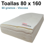 Toallas clínicas grandes de 60 gramos biodegradable