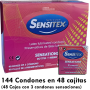 Cajas de 3 Preservativos Sensitex Sensaciones - Vending