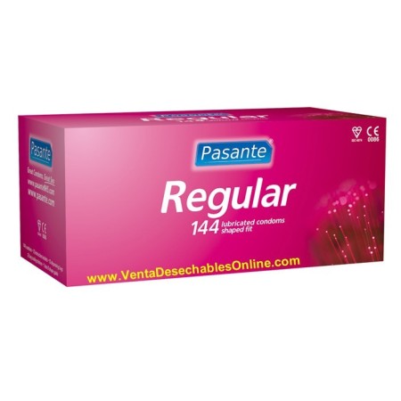 144 Preservativos Pasante 190x54 mm Regular