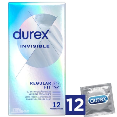 Preservativos Durex Invisible Extra Fino Extra Sensitivo