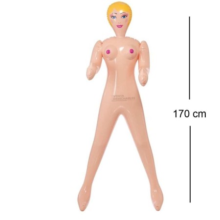 Muñeca Hinchable Rubia Alta y Con Tetas Grandes 170 cm