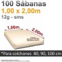 sábanas 100x200