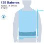 Baberos desechables adultos