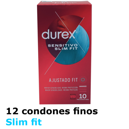 Preservativos Durex Sensitivo Slim fit