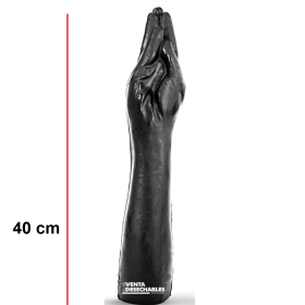 Puño Gigante Fisting 40 x 7,5 cm - Negro