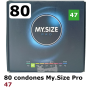 80 Condones My Size  PRO 47 - 160x47 mm
