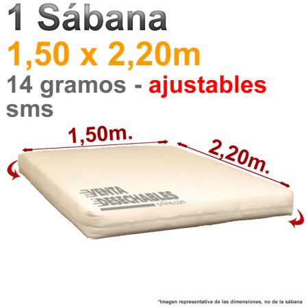 Sábana Desechable Ajustable