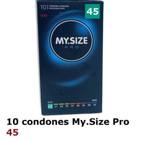 10 Condones My Size  Pro 45