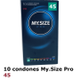 10 Condones My Size  Pro 45