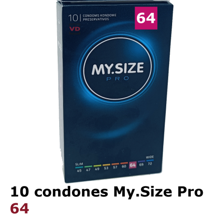 10 Condones My Size Pro 64