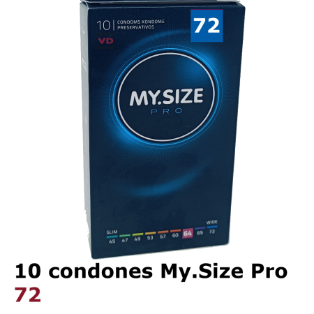 10 Condones My Size Pro 72