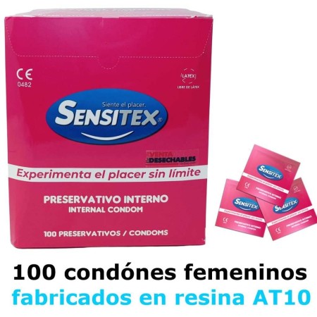 Condones Femeninos Sensitex AT10