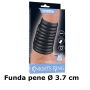 Funda Vibradora para el Pene (Ø 3.7 cm) Wave Knights Ring
