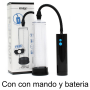 Bomba De Vacío Pene Con Mando y Batería