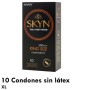 10 Preservativos Skyn 190x56 Grandes XL - King size