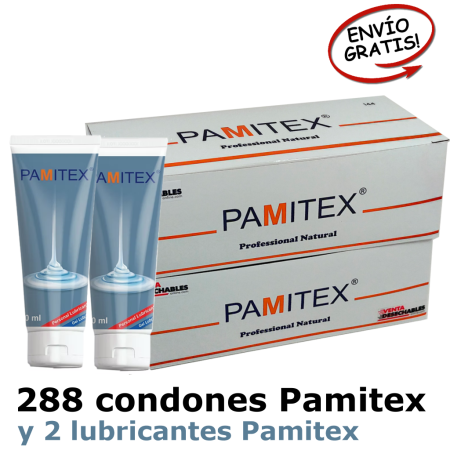 288 Preservativos Pamitex Professional y 2 Lubricantes