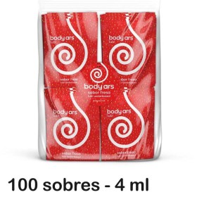 Lubricante Body Ars Lub Fresa 100 Sobres Monodosis