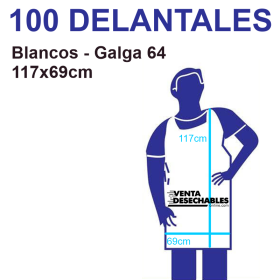 Delantales Desechables Polietileno