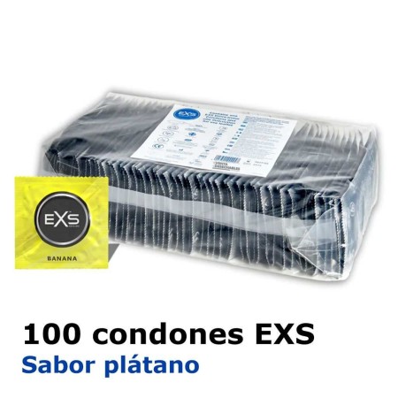 Condones EXS Sabor Banana 190x54 - bolsa