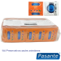 144 Preservativos Pasante 180x52 mm Arándanos azules