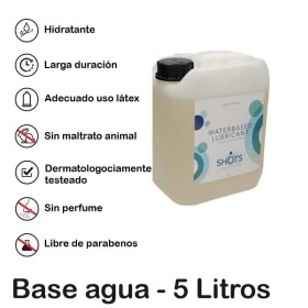 Lubricante Base Agua Garrafa Basic  Seduction 5 Litros