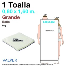 Toalla Desechable Grande Spunlace