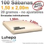 ábanas Desechables 1,50x2,00m 20g - Luhepa