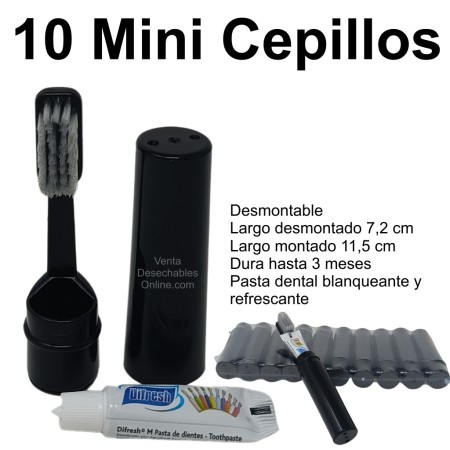 Cepillos Dientes Negros