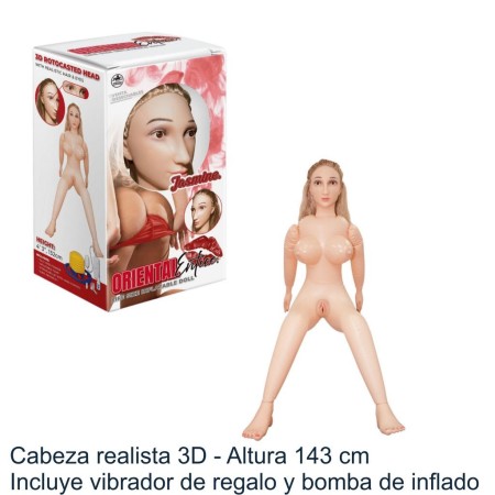Muñeca Hinchable Realista Jasmine Oriental Entice 143 cm
