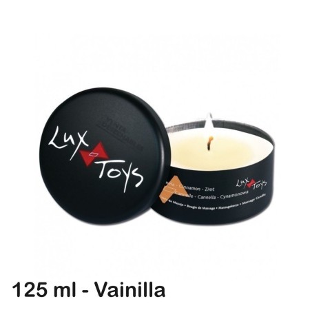 Vela Masaje Vainilla 30ml - Lux Toys