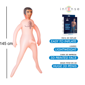 Muñeco Hinchable Con Pene 3D Anthony. Alto 145 cm.