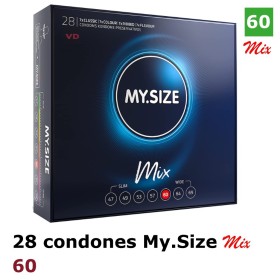 28 Condones My Size  Mix 60 - 195x60 mm