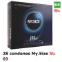 28 Condones My Size  Mix 69 - 223x69 mm