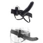 Arnés Vibrador Hueco 20cm Negro