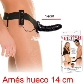 Arnés Hueco Pene Mujer 15 cm - Negro 603912166361