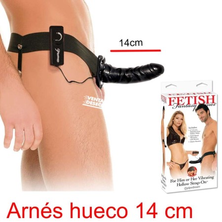 Arnés Hueco Pene Mujer 15 cm - Negro 603912166361