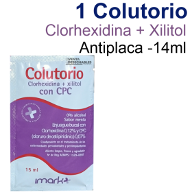 Sobre Colutorio Clorhexidina + Xilitol 15 ML Imark